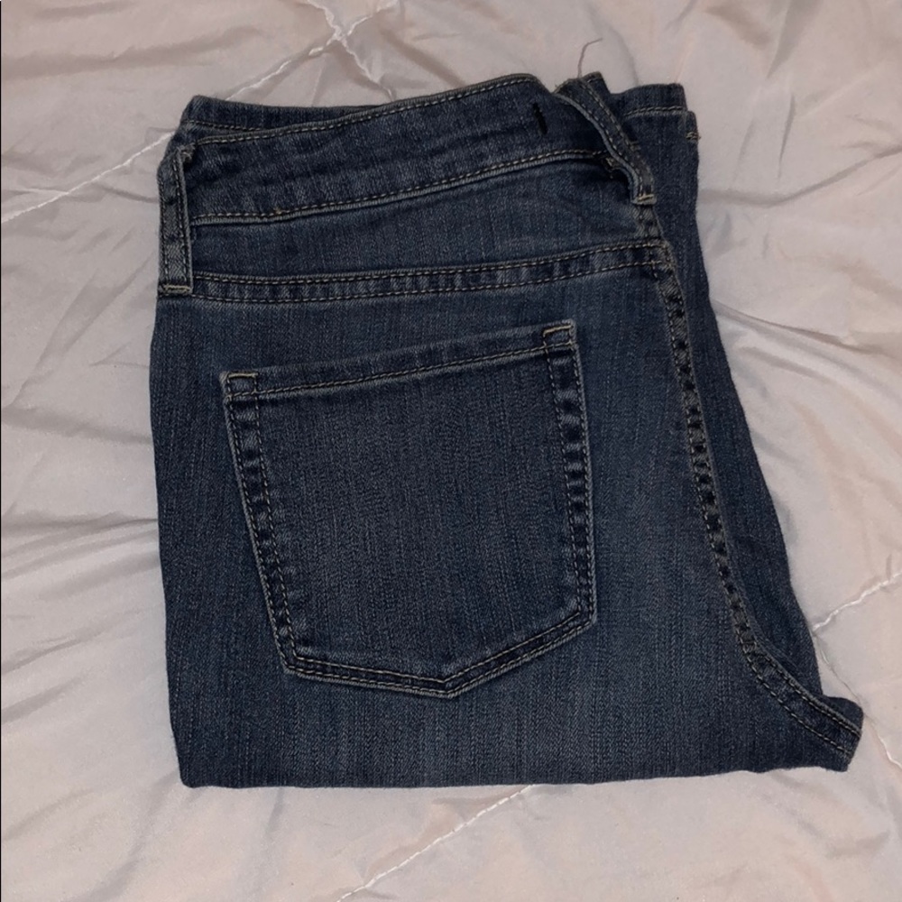 Bullhead Black Jeans size 7 medium wash